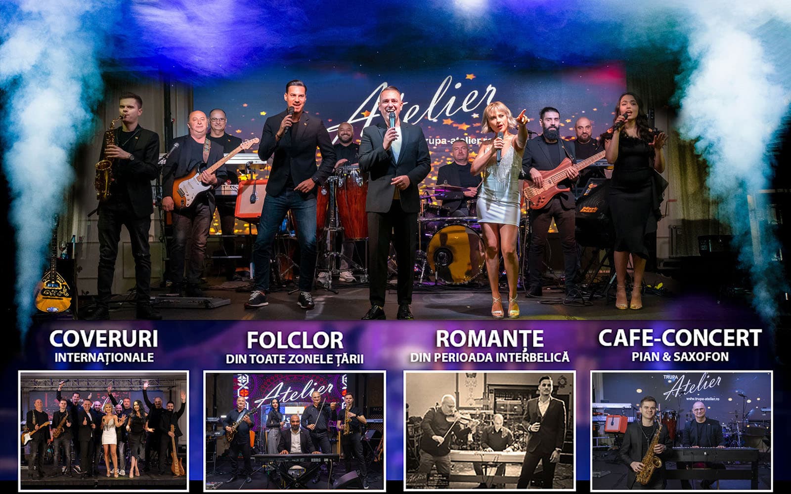 Trupa Atelier - București - ANDYmedia partener